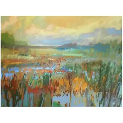 Marsh in May Canvas Art Print