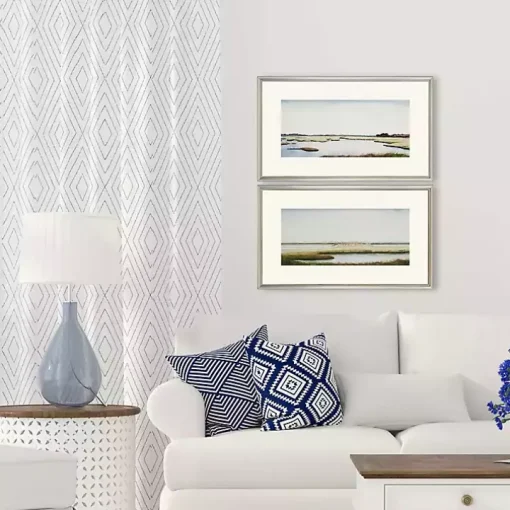 Marshlands I Framed Art Prints, Set of 2