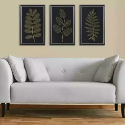 Martha Stewart Botanical Framed Prints, Set of 3