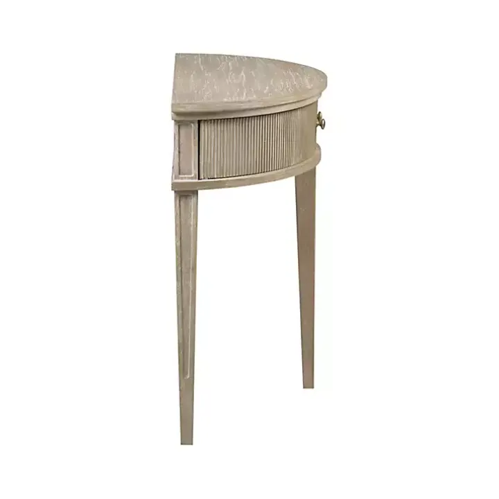 Martha Stewart Half Moon Console Table