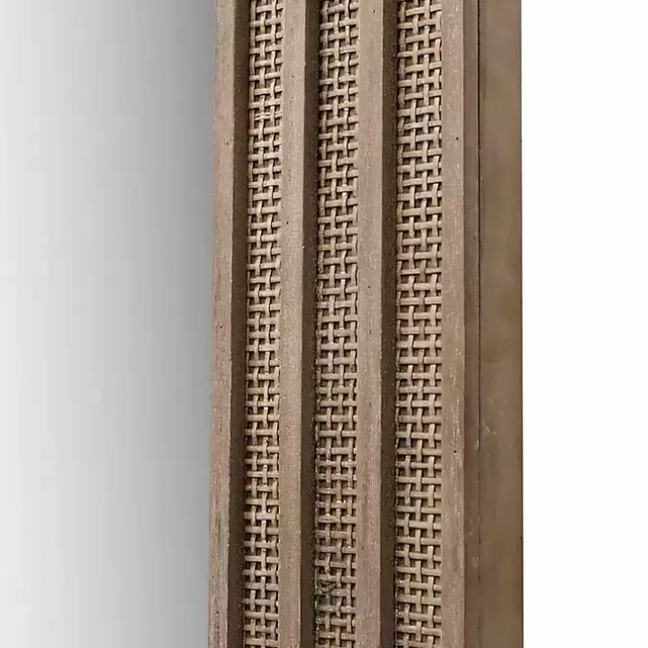 Martha Stewart Natural Naomi Wall Mirror