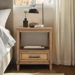 Martha Stewart Toasted Almond Wood Nightstand