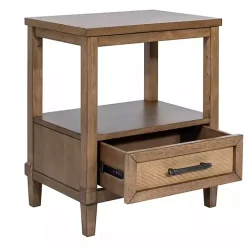 Martha Stewart Toasted Almond Wood Nightstand