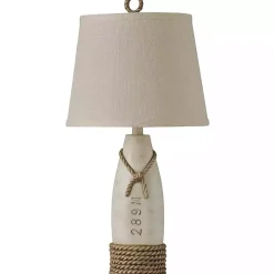 Martha's Vineyard White Buoy Table Lamp