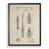 Mascara Patent Framed Art Print