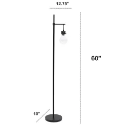 Matte Black Stephen Floor Lamp