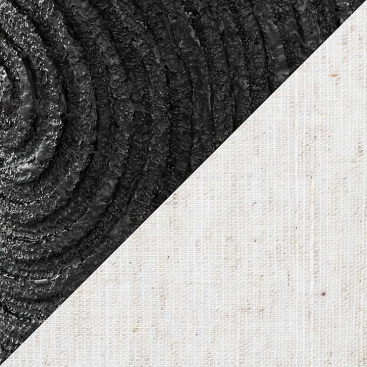 Matte Black Tapered Kona Table Lamps, Set of 2