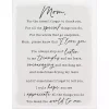 Message to Mom Canvas Wall Plaque