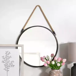 Metal Rope Wall Mirror