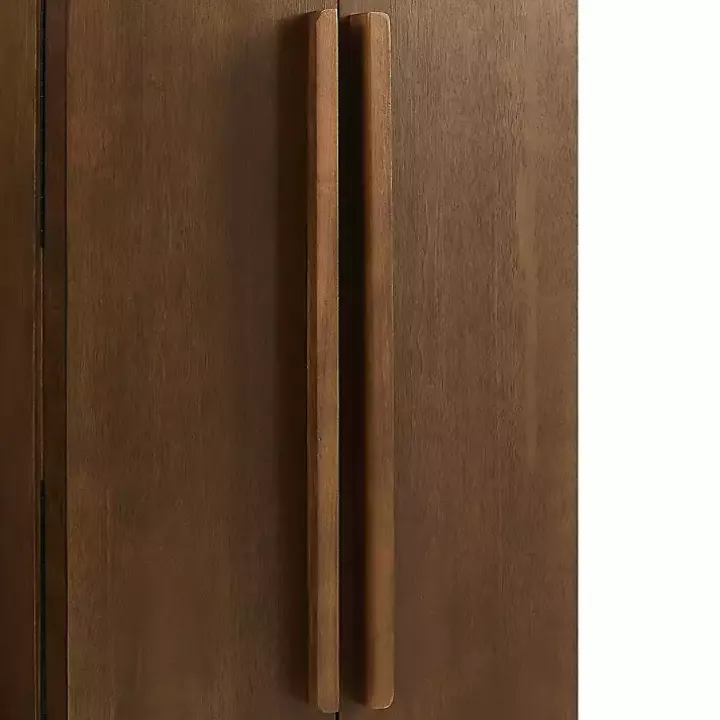 Mid-Century Modern Walnut Jewelry Armoire