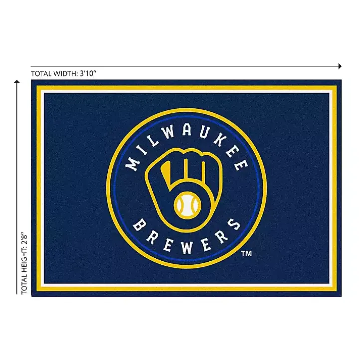 Milwaukee Brewers Spirit Rug, 3x4