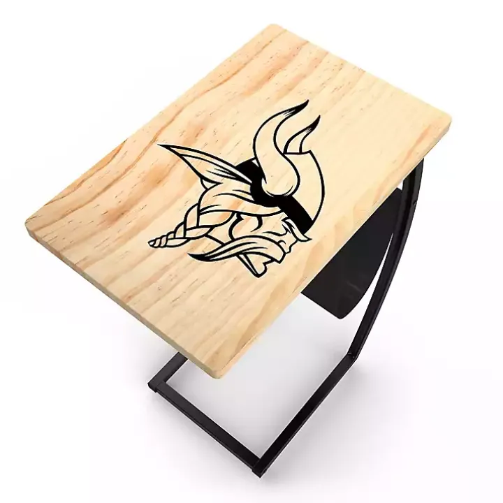 Minnesota Vikings Wood C-Table