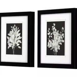 Misty Branches Framed Art Prints, Set of 2