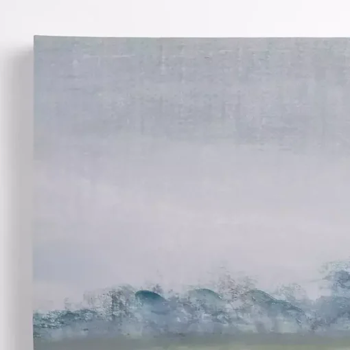 Misty Landscape Canvas Art Print