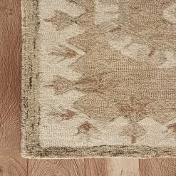 Mojave Medallion Wool Runner, 2x7