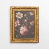 Moody Mixed Floral Framed Art Print