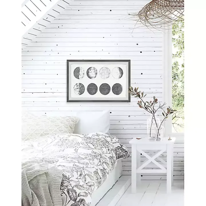 Moon in Motion Framed Art Print