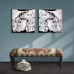 Multi Color Bohemian Bench