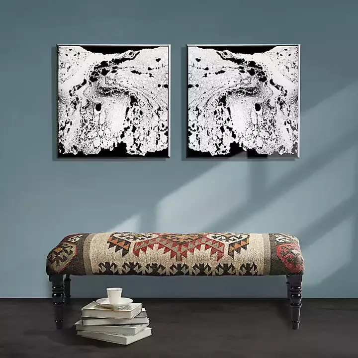 Multi Color Bohemian Bench