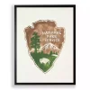 National Park Service Framed Art Print