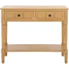 Natural 2- Drawer Samantha Console Table