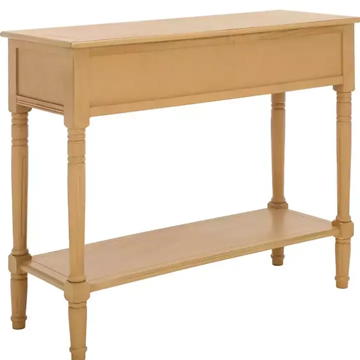 Natural 2- Drawer Samantha Console Table