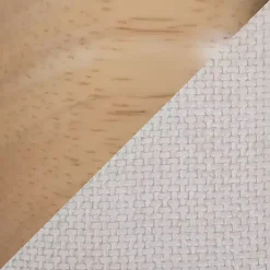 Natural Bacci Nesting Ottomans, Set of 2