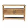 Natural Cane Martha Sterwart Console Table
