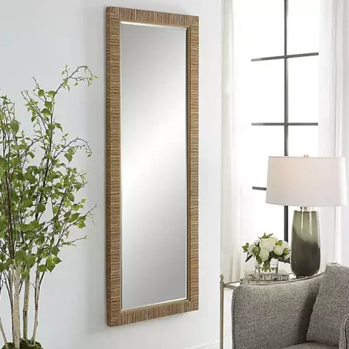 Natural Coastal Full-Length Wall Mirror