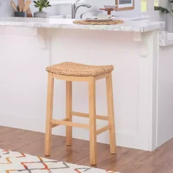 Natural Hyacinth Haysom Bar Stool