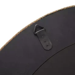 Natural Jute Round Wall Mirror