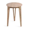 Natural Mango Wood Round Kershaw Accent Table