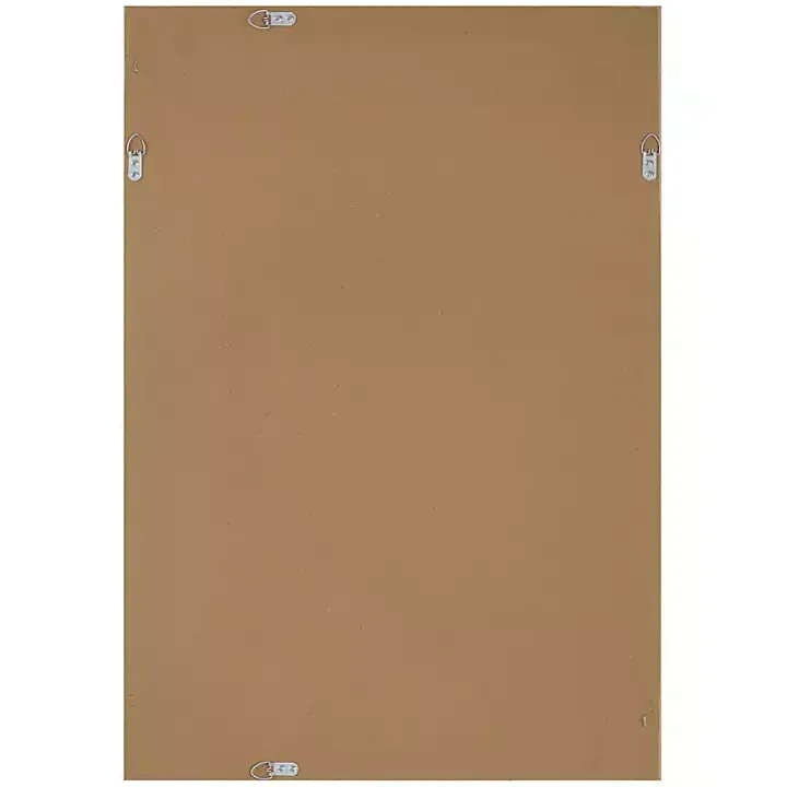 Natural Rattan Beveled Wall Mirror