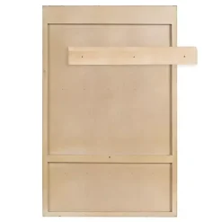 Natural Rattan Wall Cabinet with Shelf