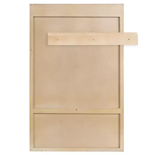 Natural Rattan Wall Cabinet with Shelf