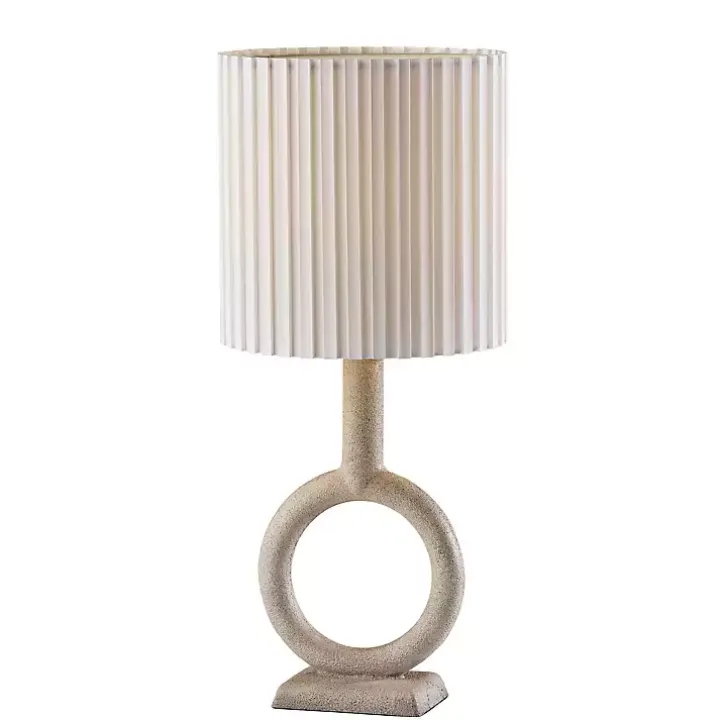 Natural Stone Ring Ellie Table Lamp