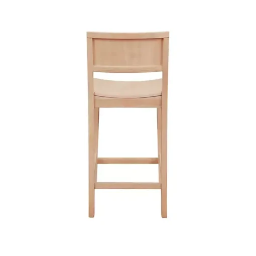 Natural Wood Devin Counter Stools, Set of 2