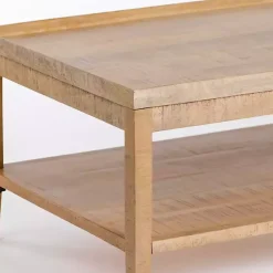 Natural Wood Hughes Coffee Table