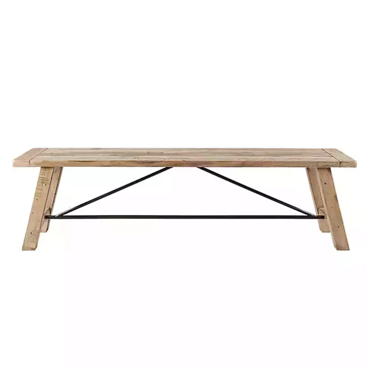 Natural Wooden Sonoma Dining Bench