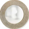 Natural Wound Rope Frame Mirror