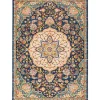 Navy & Multi Floral Medallion Area Rug, 5x7