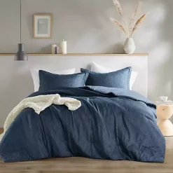 Navy Chambray 3-pc. King Comforter Set