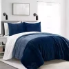 Navy Color Block 3-pc. King Comforter Set
