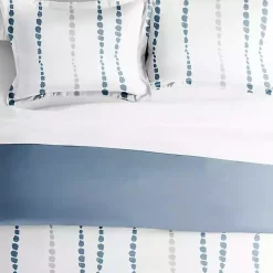 Navy Dots Reversible 2-pc. Twin Duvet Cover Set