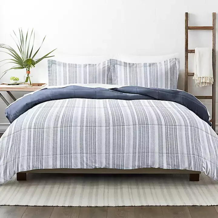 Navy Farmhouse Dreams King 3-pc. Comforter Set