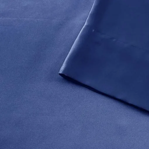 Navy Satin King 2-pc. Pillow Case Set