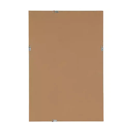 Neutral Linen Beveled Wall Mirror