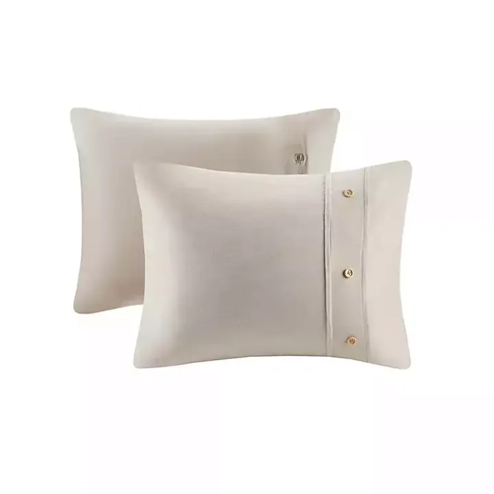 Neutral Oversized 3-pc. King Duvet Cover Set