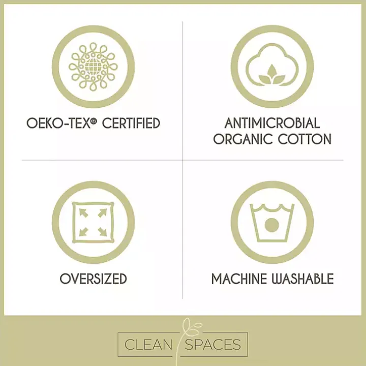 Neutral Oversized 3-pc. King Duvet Cover Set