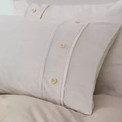 Neutral Oversized 3-pc. Queen Duvet Cover Set